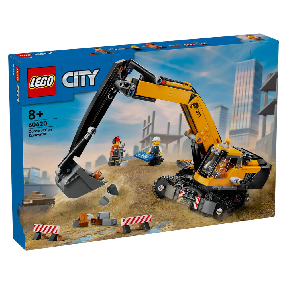 LEGO® City 60420 Raupenbagger Verpackung Vorderseite