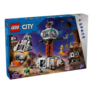 LEGO® City 60434 Raumbasis mit Startrampe Verpackung Vorderseite