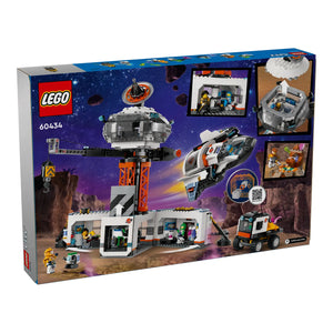 LEGO® City 60434 Raumbasis mit Startrampe Verpackung Rückseite