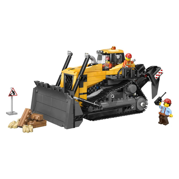 LEGO® City 60466 Gelber Bulldozer aufgebaut