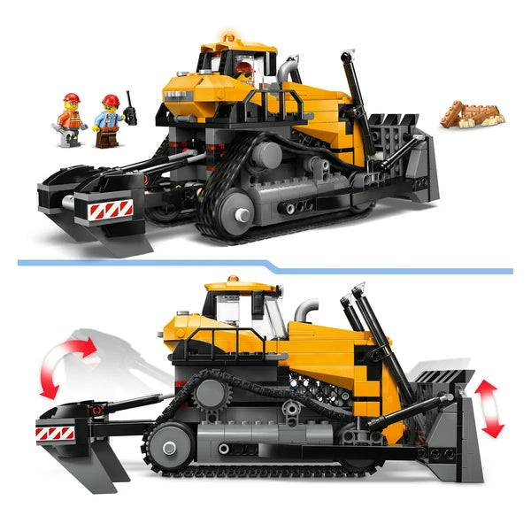 LEGO® City 60466 Gelber Bulldozer Funktionen