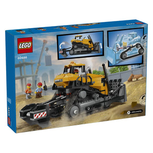 LEGO® City 60466 Gelber Bulldozer OVP Rückseite