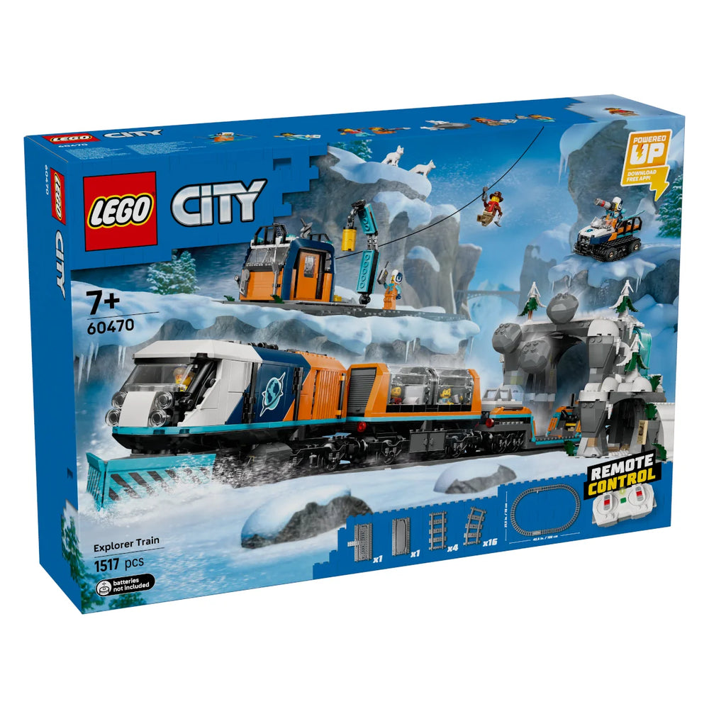  LEGO® City 60470 Arktis-Polarexpress Set Vorderseite