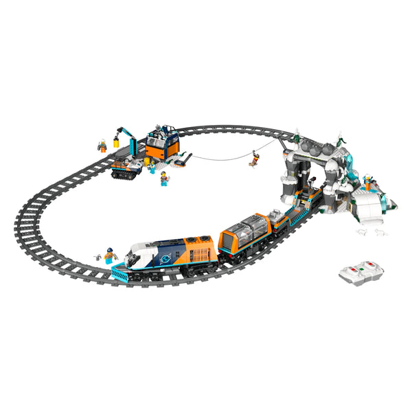  LEGO® City 60470 Arktis-Polarexpress aufgebaut