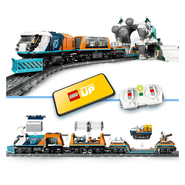  LEGO® City 60470 Arktis-Polarexpress Powered Up Funktion