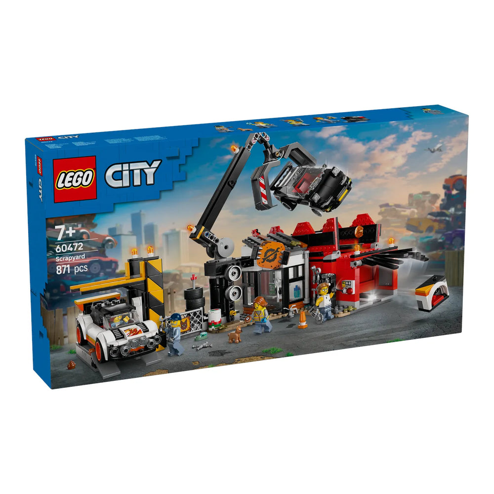 LEGO® City 60472 Schrottplatz mit Autos Verpackung Vorderseite