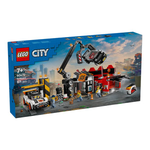 LEGO® City 60472 Schrottplatz mit Autos Verpackung Vorderseite