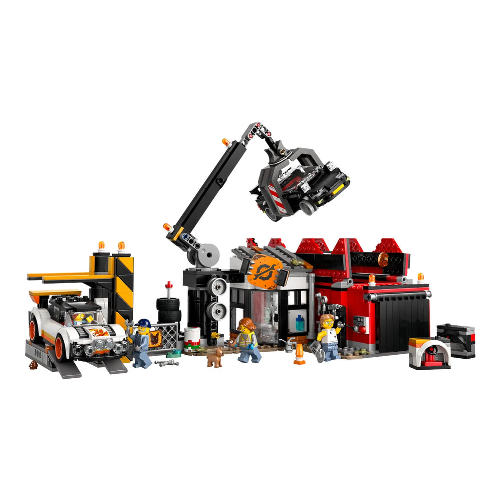 LEGO® City 60472 Schrottplatz mit Autos Verpackung Vorderseite