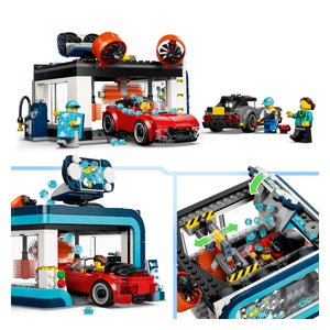  LEGO® City 60497 Drive-Through Car Wash Funktionen