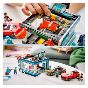  LEGO® City 60497 Drive-Through Car Wash Funktionen