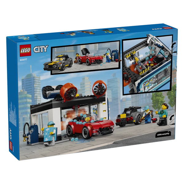  LEGO® City 60497 Drive-Through Car Wash OVP Rückseite