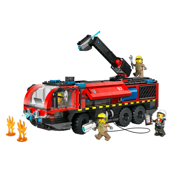 LEGO® City 60499 Flughafenlöschfahrzeug aufgebaut
