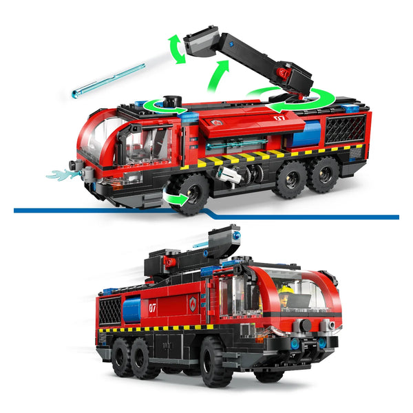 LEGO® City 60499 Flughafenlöschfahrzeug Funktionen
