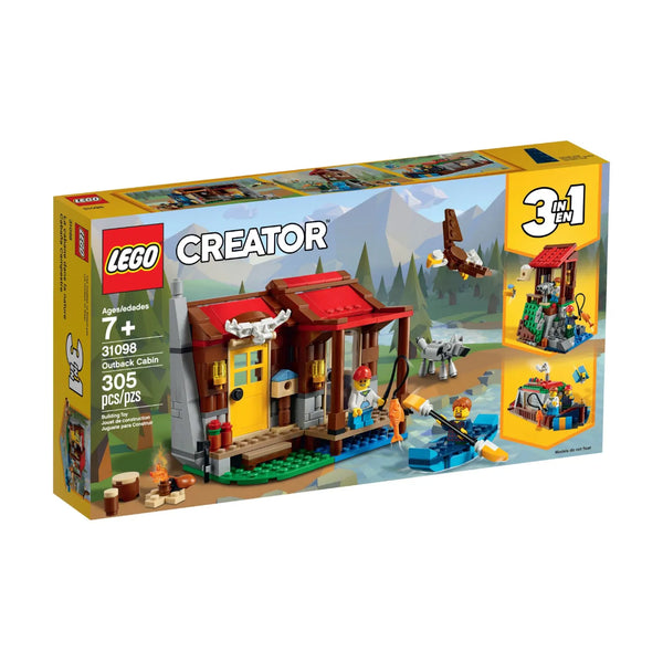 LEGO® Creator 31098 Outback-Hütte Verpackung Vorderseite
