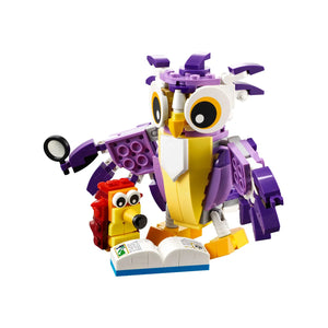 LEGO® Creator 31125 Wald-Fabelwesen aufgebaut