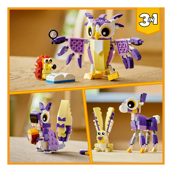 LEGO® Creator 31125 Wald-Fabelwesen 3in1