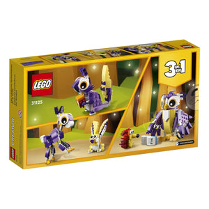 LEGO® Creator 31125 Wald-Fabelwesen Verpackung Rückseite