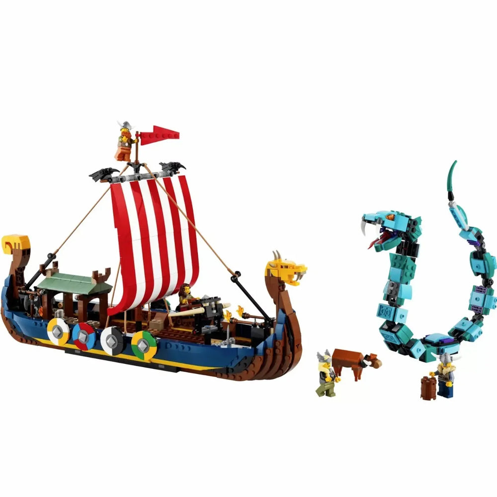 LEGO® Creator 31132 Wikingerschiff mit Midgardschlange