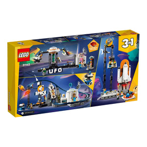 LEGO® Creator 31142 Weltraum-Achterbahn Verpackung Rückseite