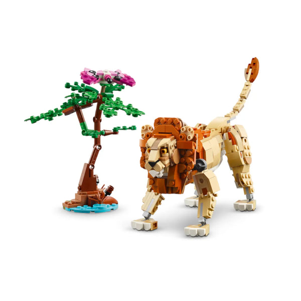 LEGO® Creator 31150 Tiersafari - Löwe aufgebaut