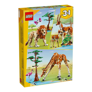 LEGO® Creator 31150 Tiersafari Verpackung Rückseite
