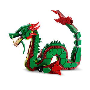 LEGO® Creator 31161 Grüner Drache - Seeschlange aufgebaut