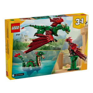 LEGO® Creator 31161 Grüner Drache Verpackung Rückseite