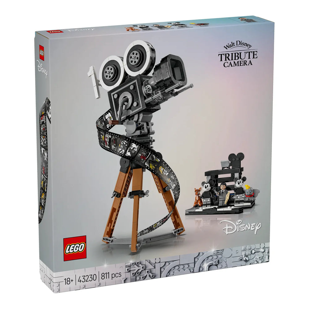 LEGO® ǀ Disney 43230 Kamera – Hommage an Walt Disney Verpackung Vorderseite