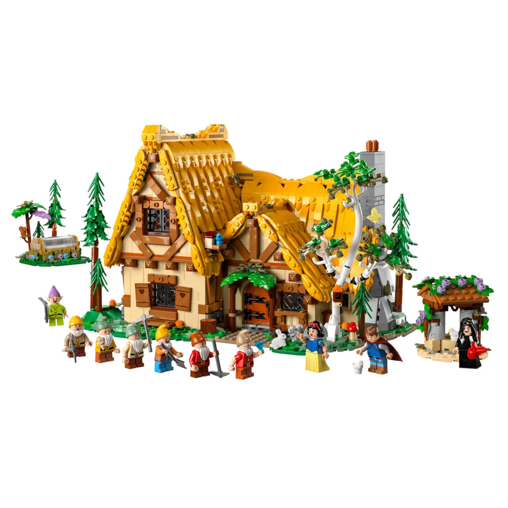 LEGO® Disney 43242 Die Hütte von Schneewittchen und den sieben Zwergen Verpackung Vorderseite