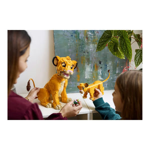 LEGO® ǀ Disney 43247 Simba, der junge König der Löwen für Familien