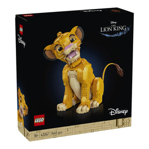 LEGO® ǀ Disney 43247 Simba, der junge König der Löwen Verpackung Vorderseite
