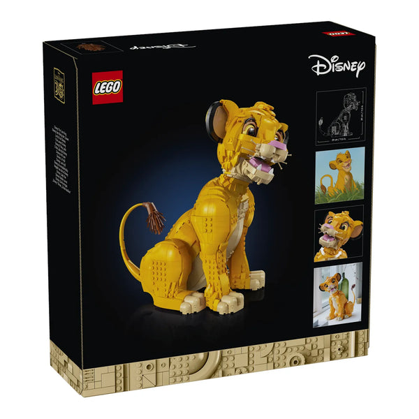 LEGO® ǀ Disney 43247 Simba, der junge König der Löwen Verpackung Rückseite