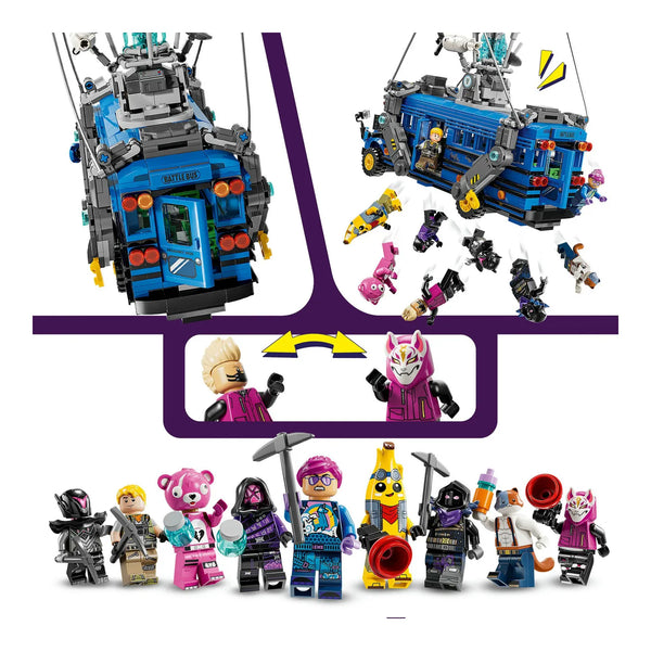 LEGO® Fortnite® 77073 Schlachtenbus Funktionen