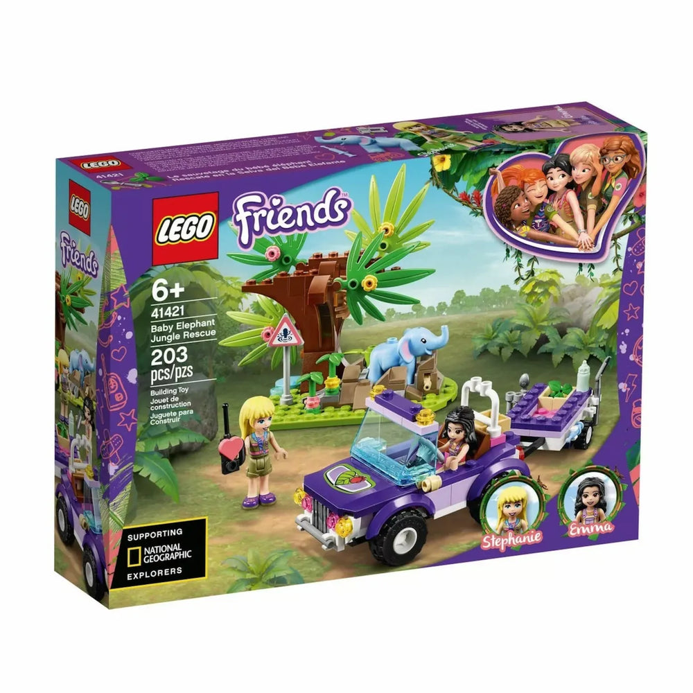 LEGO® Friends 41421 Rettung des Elefantenbabys mit Transporter