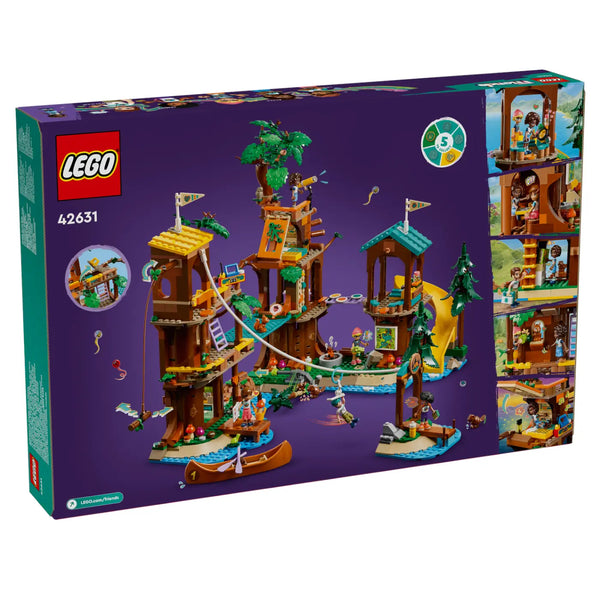 LEGO® Friends 42631 Baumhaus im Abenteuercamp Verpackung Rückseite