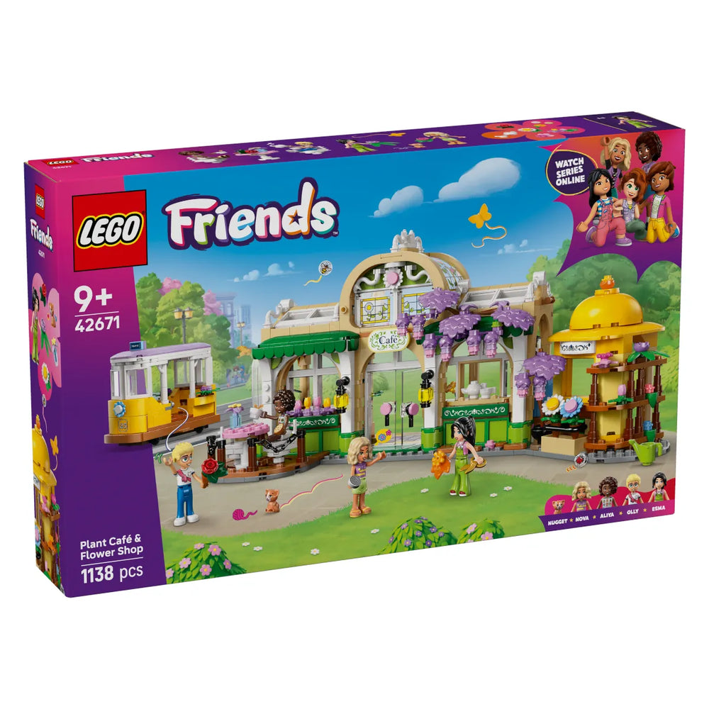 LEGO® Friends 42671 Plant Café & Flower Shop OVP Vorderseite