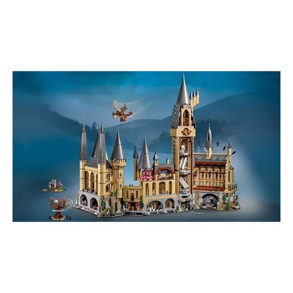 LEGO® Harry Potter 71043 Schloss Hogwarts aufgebaut Rückseite