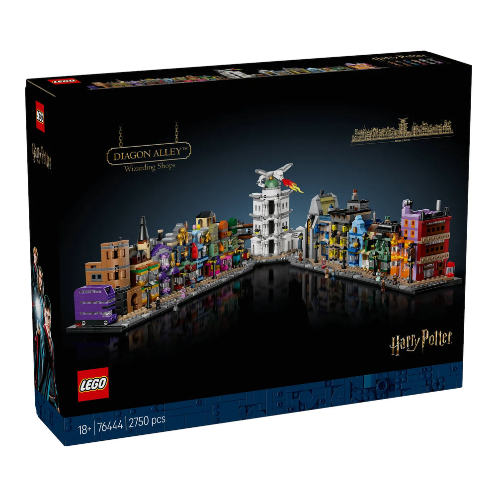 LEGO® Harry Potter™ 76444 Die Zauberläden der Winkelgasse™ Verpackung Vorderseite