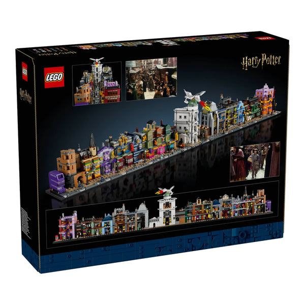 LEGO® Harry Potter™ 76444 Die Zauberläden der Winkelgasse™ Verpackung Rückseite