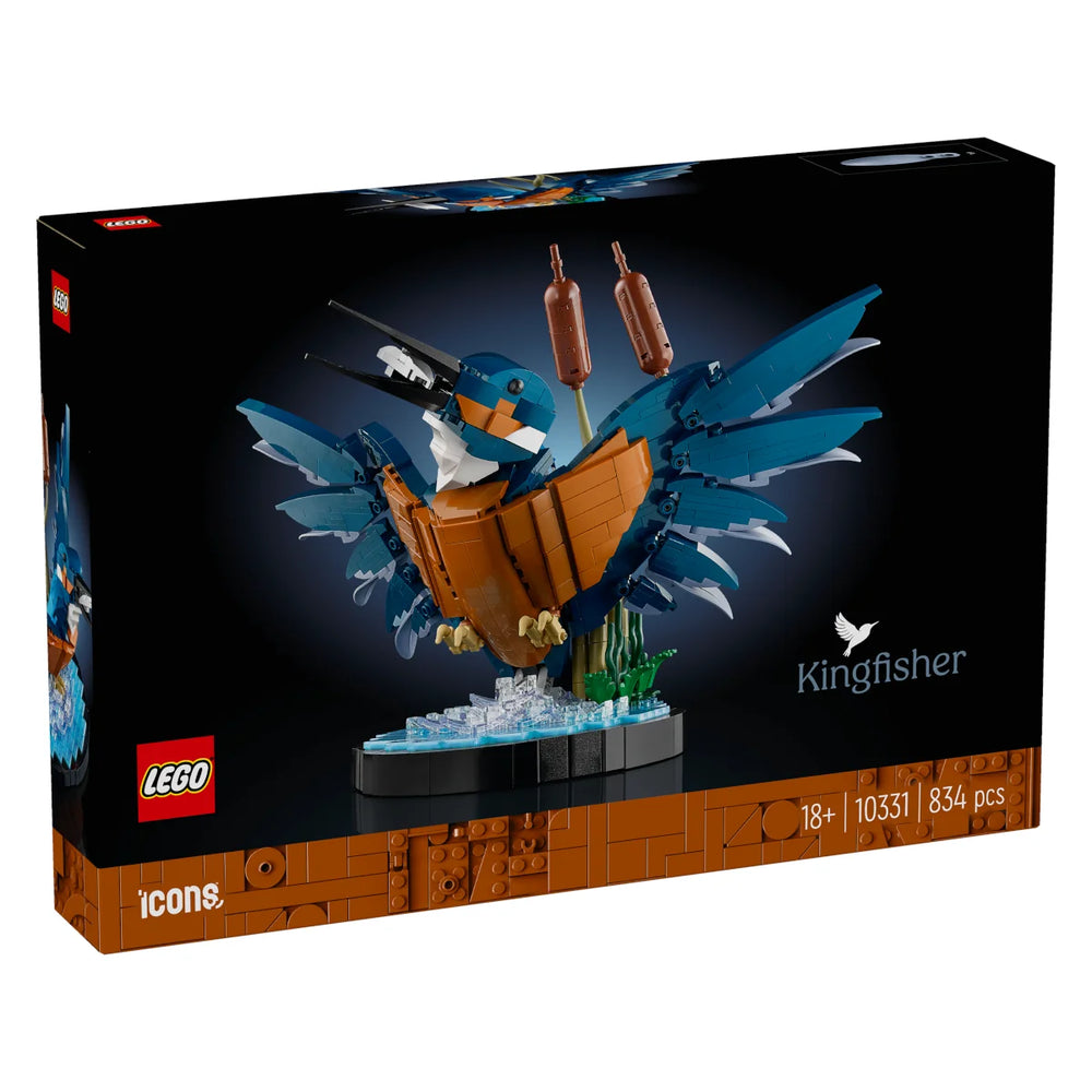 LEGO® Icons 10331 Kingfisher Bird OVP Vorderseite
