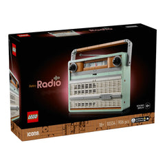 LEGO® Icons 10334  Retro-Kofferradio Verpackung Vorderseite