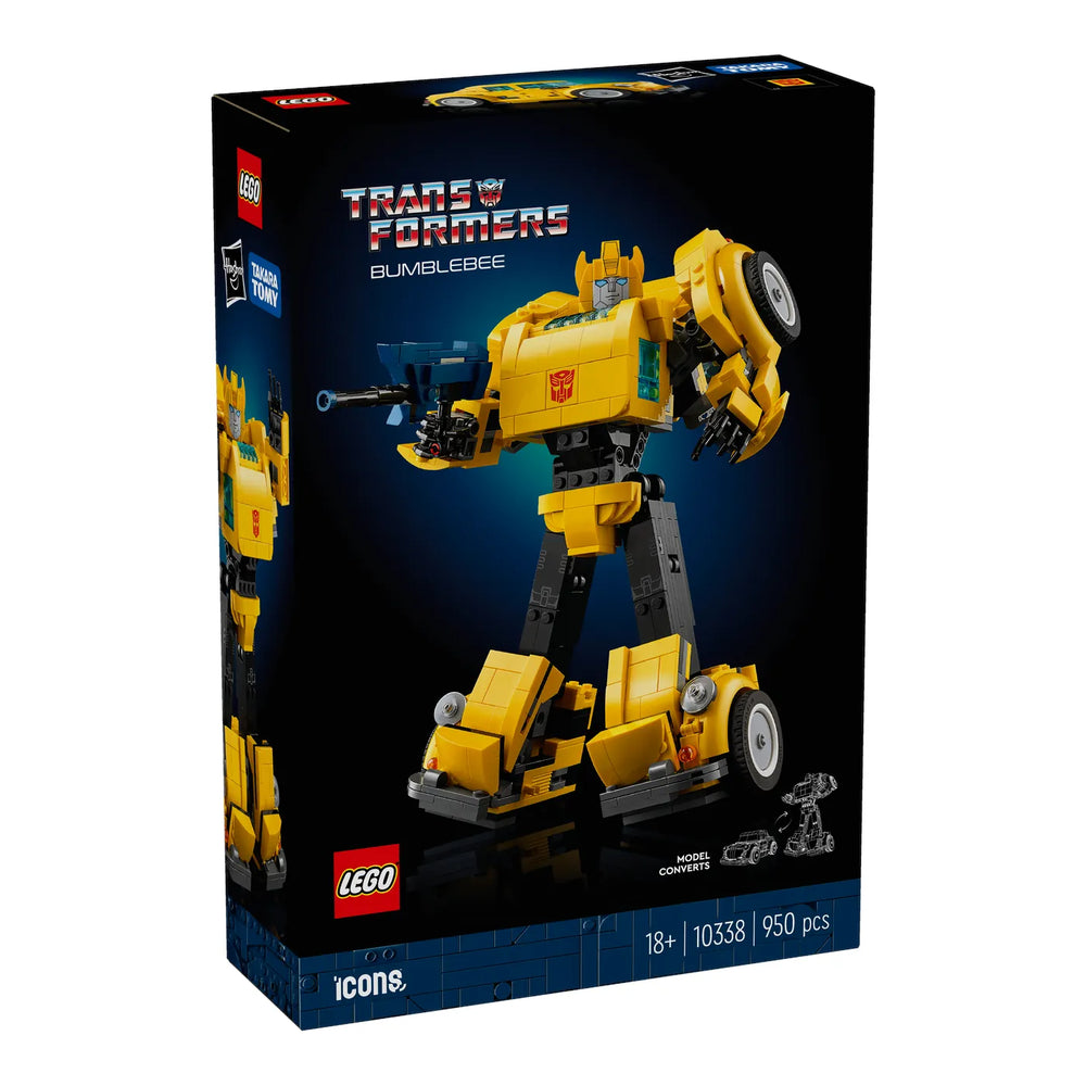 LEGO® Icons 10338 Transformers Bumblebee Verpackung Vorderseite