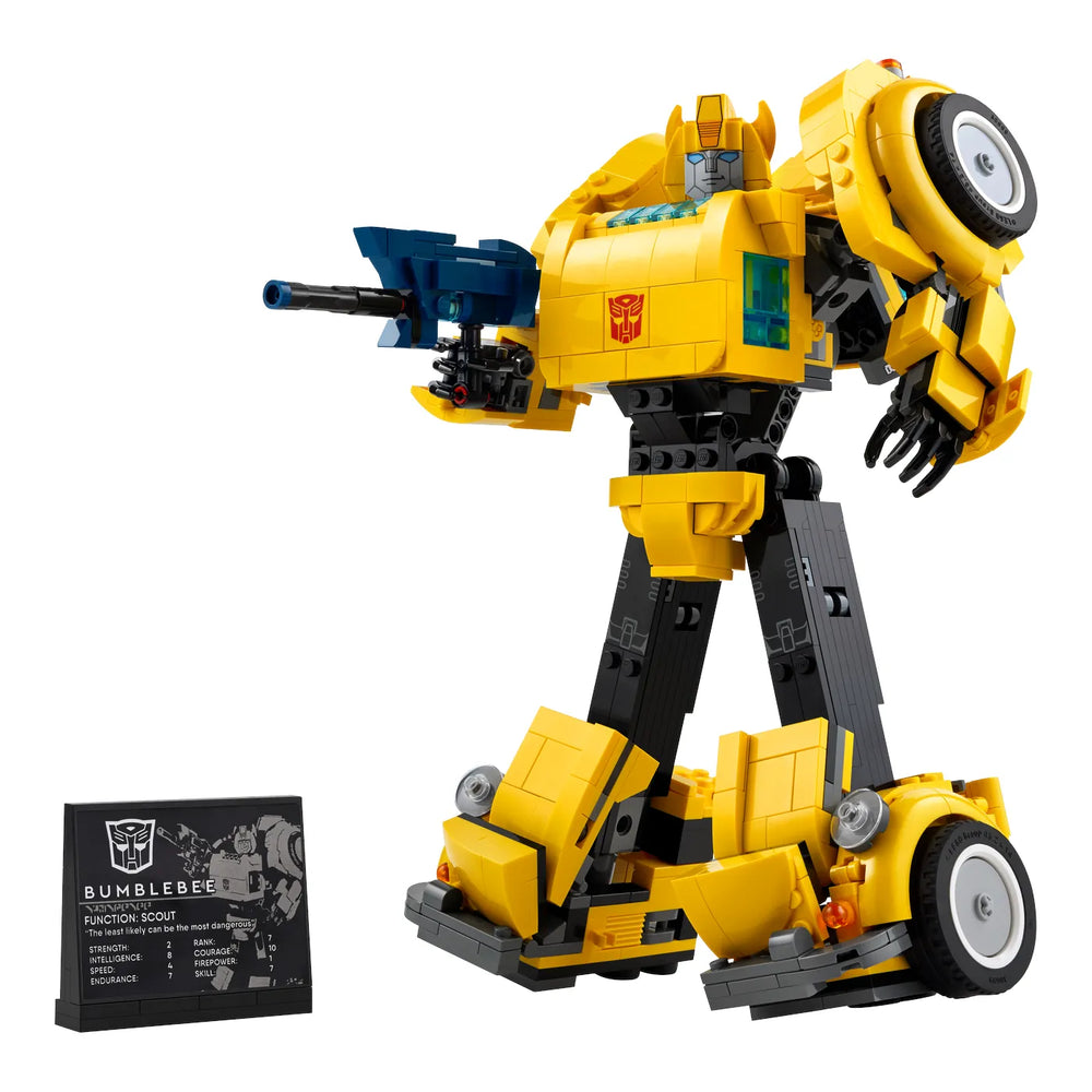 LEGO® Icons 10338 Transformers Bumblebee Verpackung Vorderseite