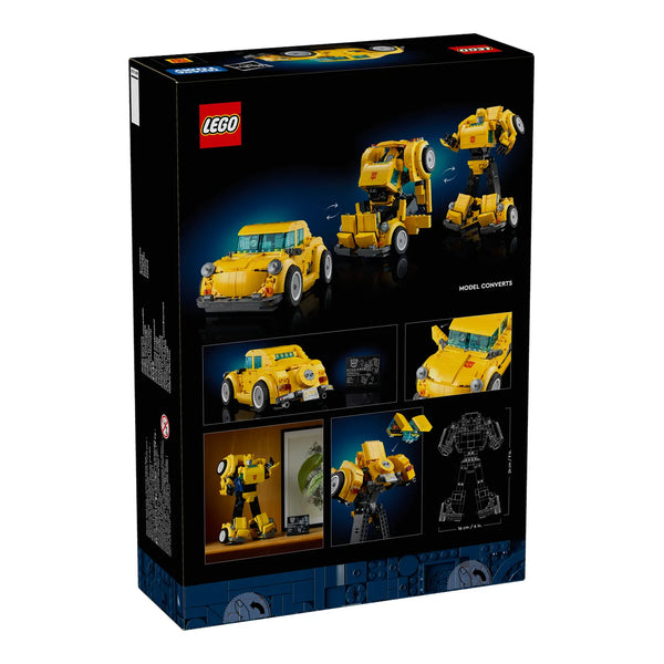 LEGO® Icons 10338 Transformers Bumblebee Verpackung Rückseite