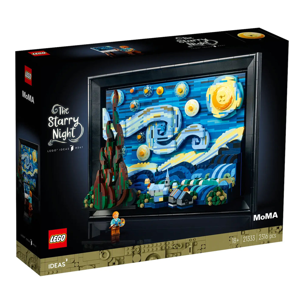 LEGO® Ideas 21333 Vincent van Gogh – Sternennacht Verpackung Vorderseite