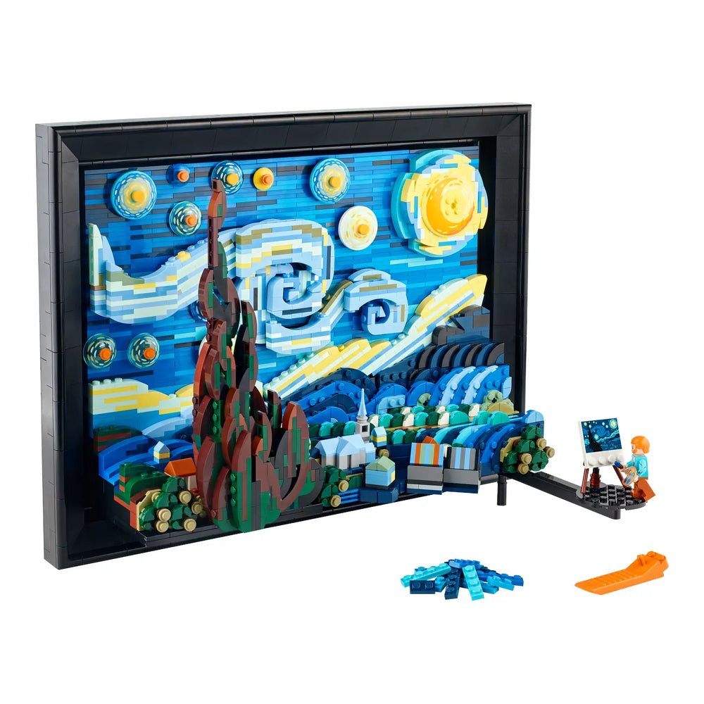 LEGO® Ideas 21333 Vincent van Gogh – Sternennacht Verpackung Vorderseite