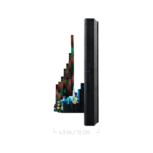 LEGO® Ideas 21333 Vincent van Gogh – Sternennacht Seitenansicht