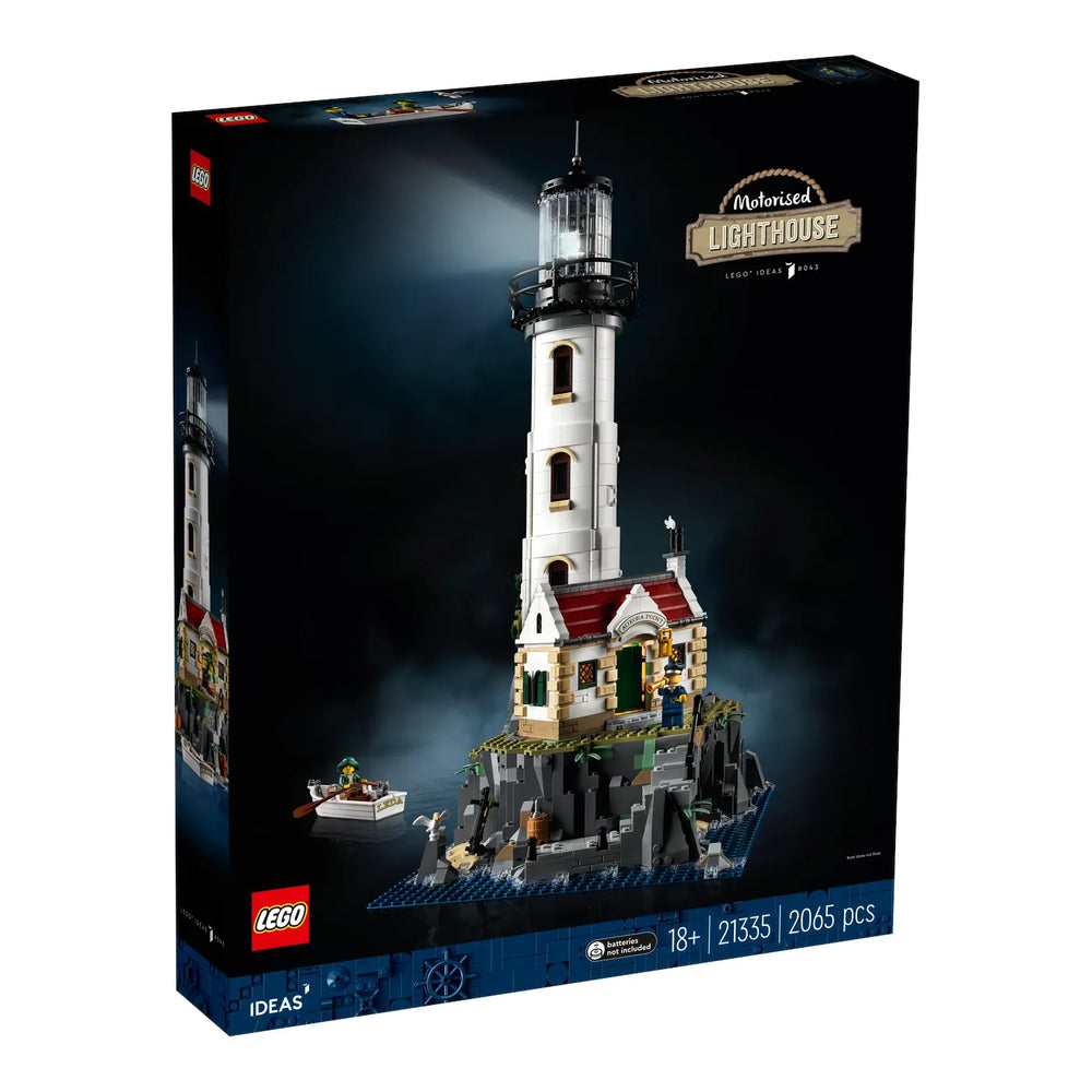 LEGO® Ideas 21335  Motorisierter Leuchtturm Verpackung Vorderseite