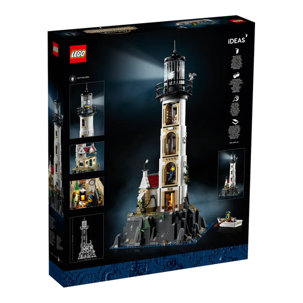 LEGO® Ideas 21335  Motorisierter Leuchtturm Verpackung Rückseite