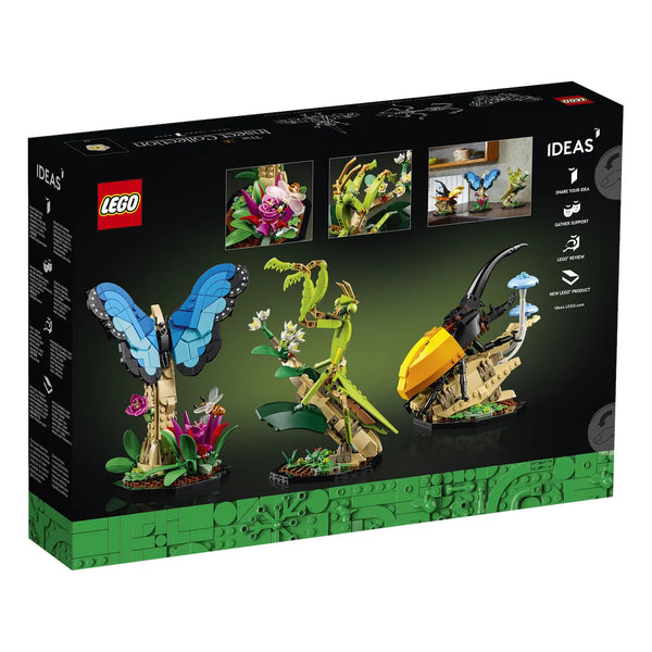 LEGO® Ideas 21342 Die Insektensammlung Verpackung Rückseite